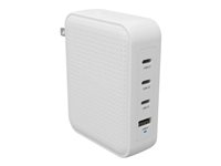 HyperJuice - Strømforsyningsadapter - 145 Watt - output-stikforbindelser: 4 - hvid HJ1001WHWWGL