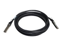 HPE X240 Direct Attach Copper Cable - Netværkskabel - QSFP+ til QSFP+ - 5 m - for Apollo 4200, 4200 Gen10; Edgeline e920; FlexFabric 12900E 36, 12XXX; ProLiant e910t 2U JG328A