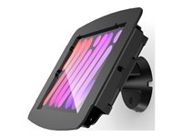 Compulocks iPad mini 8.3" Space Enclosure Tilting Wall Mount - Monteringssæt (indelukke) - eksponeret kamera og knapper, vippefunktion - for tablet - låsbar - aluminium - sort - skærmstørrelse: 8.3" - vægmonterbar 505B830IPMSB