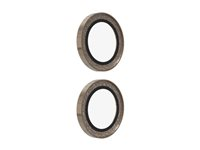 ZAGG InvisibleShield Premium GL - Objektiv beskyttelse for mobiltelefon - guld - for Apple iPhone 16, 16 Plus, 17 200119621