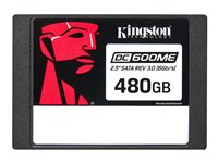 Kingston DC600ME - SSD - Mixed Use - krypteret - 480 GB - intern - 2.5" - SATA 6Gb/s - 256-bit AES - TCG Opal Encryption 2.0 SEDC600ME/480G