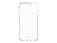 Gear4 Crystal Palace - Bagsidecover til mobiltelefon - polykarbonat, D3O, termoplastisk polyuretan (TPU) - klar - for Apple iPhone 11 Pro Max 702003722