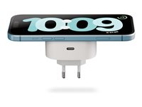 ZENS - Trådløs opladningsstander/strømadapter - 18 Watt (USB-C) - hvid ZESC18W/00