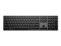 HP Dual Mode 975 - Tastatur - bagbelyst - trådløs - Bluetooth - Pan Nordic 3Z726AA#UUW