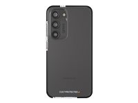 Gear4 Santa Cruz - Bagsidecover til mobiltelefon - D3O Bio, RepelFlex-belægning - sort, klar bagside - for Samsung Galaxy S23 702010925