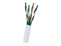 C2G - Bulkkabel - 305 m - UTP - CAT 5e - plenum, solid - hvid 88002