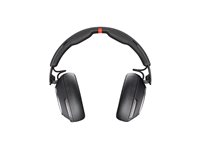 HP Poly Voyager Surround 85 - Voyager Surround 80 series - headset - fuld størrelse - Bluetooth - trådløs - aktiv støjfjerning - USB-C via Bluetooth adapter - sort - UC-certificeret 8G7T7AA