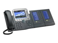 Cisco Unified IP Phone Expansion Module 7916 - Modul til forøgelse af taster for VoIP-telefon - mørkegrå - for Unified IP Phone 7962G, 7965G, 7975G CP-7916=