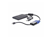 StarTech.com Portable Laptop Crash Cart Adapter, USB/VGA/Mini DisplayPort KVM Console, File Transfer and Video Capture - KVM switch - 1 x KVM port(s) - 1 lokalbruger - desktop - TAA-kompatibel NOTECONS02-VGA-MDP