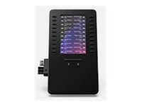 Cisco - Modul til forøgelse af taster for VoIP-telefon - 20 taster, 2 sider - carbon-sort - for P/N: CON-SNT-DP9KE8MA DP-9800-KEM=