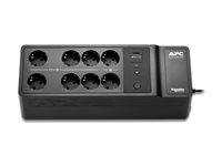 APC Back-UPS BE650G2-GR - UPS - AC 230 V - 400 Watt - 650 VA - output-stikforbindelser: 8 - sort BE650G2-GR