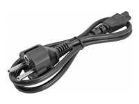 StarTech.com 3m (10ft) Laptop Power Cord, EU Schuko to C5, 2.5A 250V, 18AWG, Notebook / Laptop Replacement AC Cord, Printer/Power Brick Cord, Schuko CEE 7/7 to Clover Leaf IEC 60320 C5 - Laptop Charger Cable (753E-3M-POWER-LEAD) - Strømkabel - power CEE 7/7 (P) til IEC 60320 C5 - AC 250 V - 2.5 A - 3 m - formet - sort 753E-3M-POWER-LEAD
