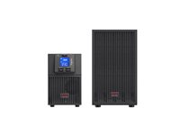 APC Easy UPS On-Line - UPS - tårn, forlænget driftstid - AC 220/230/240 V - 2700 Watt - 3000 VA - 1-faset - Blysyre - USB, serial - output-stikforbindelser: 7 - Europa - sort, RAL 7010 SRV3KIL-E