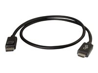 C2G 10ft DisplayPort to HDMI Cable - DP to HDMI Adapter Cable - M/M - DisplayPort kabel - DisplayPort (han) til HDMI (han) - 3.048 m - sort 54327