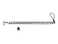 Kensington Slim NanoSaver 2.0 Portable Keyed Laptop Lock - Sikkerhedskabelslås - ens nøgle - 1.8 m K65026L