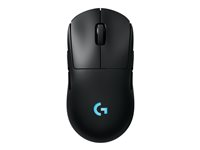 Logitech G PRO 2 - Mus - gaming - højre- og venstrehåndet - optisk - 8 knapper - trådløs, kablet - 2.4 GHz, USB - USB Logitech LIGHTSPEED-modtager - sort 910-007295
