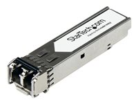 StarTech.com Brocade 44W4408 Compatible SFP+ Module, 10GBASE-SR, 10GbE Multimode Fiber MMF Optic Transceiver, 10GE Gigabit Ethernet SFP+, LC 300m, 850nm, DDM, Mini GBIC SFP+ Transceiver - Lifetime Warranty (44W4408-ST) - SFP+ transceiver modul (svarende til: Brocade 44W4408) - 10GbE - 10GBase-SR - LC multimodus - op til 300 m - 850 nm 44W4408-ST