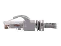 C2G Cat6 Booted Unshielded (UTP) Network Patch Cable - Patchkabel - RJ-45 (han) til RJ-45 (han) - 50 m - UTP - CAT 6 - formet, knastfri, strenget - grå 83376