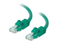 C2G Cat6 Booted Unshielded (UTP) Network Patch Cable - Patchkabel - RJ-45 (han) til RJ-45 (han) - 3 m - UTP - CAT 6 - formet, knastfri, strenget - grøn 83429