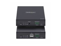 StarTech.com HDMI KVM Extender Over IP Network, 4K 60Hz, Driverless - Transmitter- og modtagerkit - video/audio/USB forlænger - HDMI IH2006-KVM-EXTENDER