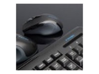 Kensington Pro Fit Retractable Mobile - Mus - optisk - 3 knapper - kablet - USB - sort K72339EU