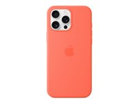 Apple - Bagsidecover til mobiltelefon - MagSafe-kompatibilitet - silicone - mandarin - for iPhone 16 Pro Max MDGX4ZM/A