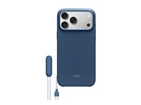 Beats - Bagsidecover til mobiltelefon - med støtteben og kamerakontrol - MagSafe-kompatibilitet - polykarbonat - bedrock blå - for iPhone 17 Pro Max MGTR4LL/A
