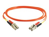 C2G LC-LC 50/125 OM2 Duplex Multimode PVC Fiber Optic Cable (LSZH) - Netværkskabel - LC multimodus (han) til LC multimodus (han) - 20 m - 20 m. - fiberoptik - duplex - 50 / 125 my - OM2 - halogenfri - orange 85502