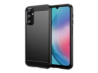 Insmat - Beskyttende kasse til mobiltelefon - karbonfiber - C&S Style - for Samsung Galaxy A25 650-1202