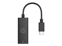 HP USB-C to RJ45 Adapter G2 - Netværksadapter - USB-C - Gigabit Ethernet x 1 - for Victus by HP Laptop 15, 16; Fortis 11 G9; Laptop 14, 15, 17; Pavilion x360 Laptop 4Z527AA