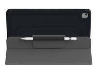 ZAGG Rugged Messenger - Tastatur og folio-kasse - bagbelyst - Bluetooth - Nordisk - sort tastatur, sort etui - for Apple 10.2-inch iPad (7. generation, 8. generation, 9. generation) 103104689
