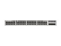 Cisco Catalyst 9200L - Network Essentials - switch - L3 - 48 x 10/100/1000 + 4 x Gigabit SFP (uplink) - monterbar på stativ C9200L-48T-4G-E