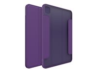 OtterBox Symmetry Series - Flipomslag til tablet - polykarbonat, syntetisk gummi - figment (klar/lilla) - for Apple 11-inch iPad Pro (M4) 77-95256