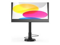 Compulocks Apex - Stativ - eksponeret front/bagsidekamera og sensorer - for tablet - flex arm montering - metal - sort - skrivebordsmonterbar - for Apple 10.9-inch iPad (10. generation); iPad (A16) 159B209APXB