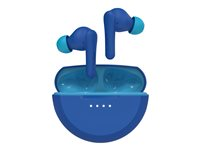 Belkin SoundForm Nano 2 for Kids - Ægte trådløse øretelefoner med mik. - i øret - Bluetooth - blå AUC011BTBL