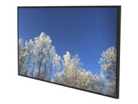 HI-ND Frontcover 55" - Frontomslag for LCD display - 55" - sort, RAL 9005 - for Samsung QB55B, QB55R-B, QH50R, QM55R-A, QM55R-B FC5511-0101-02
