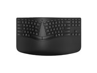 HP 965 - Tastatur og keypad-sæt - kompakt størrelse, 2-zone layout, separat numpad, lav profil nøglerejse, multi-enhed - trådløs - Bluetooth - Pan Nordic - sort 7E756AA#UUW