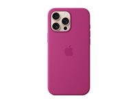 Apple - Bagsidecover til mobiltelefon - MagSafe-kompatibilitet - silicone - Fuchsia - for iPhone 16 Pro Max MYYX3ZM/A