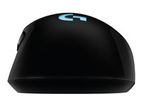 Logitech Wireless Gaming Mouse G703 LIGHTSPEED with HERO 16K Sensor - Mus - optisk - 6 knapper - trådløs, kablet - USB, 2.4 GHz - USB Logitech LIGHTSPEED-modtager 910-005640