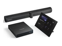 Lenovo ThinkSmart Core Gen 2 - Videokonferencepakke (lydbarre, berøringsskærmkonsol, beregningssystem) - med 3 Years Lenovo Premier Support + 3 Years Lenovo Software Maintenance for Smart Office Solution - Certified for Microsoft Teams Rooms - sort - power adapter included 12WN000CMT