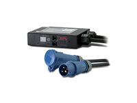 APC In-Line Current Meter AP7152B - Nuværende monitoreringsapparat - AC 230 V - Ethernet 10/100, RS-232 - output-stikforbindelser: 1 - for P/N: AR109SH4, SCL400RMJ1U, SCL500RMI1UC, SCL500RMI1UNC, SMTL1000RMI2UC, SMTL750RMI2UC AP7152B