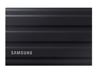 Samsung T7 Shield MU-PE4T0S - SSD - krypteret - 4 TB - ekstern (bærbar) - USB 3.2 Gen 2 (USB-C stikforbindelse) - 256-bit AES - sort MU-PE4T0S/EU
