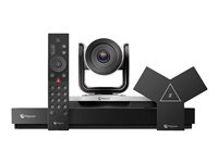 Poly G7500 - G-Series - videokonferencesystem (camera, mikrofon, codec) - sort - med EagleEye IV-12x camera 83J25AA