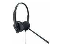 Dell Stereo Headset WH1022 - Headset - kablet - USB DELL-WH1022
