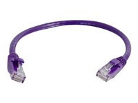 C2G Cat6 Booted Unshielded (UTP) Network Patch Cable - Patchkabel - RJ-45 (han) til RJ-45 (han) - 7 m - UTP - CAT 6 - formet, knastfri, strenget - lilla 83636