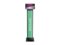 Compulocks Universal Tablet Invisible Mount Brandable Floor Stand - Stativ - for notebook - sort - monteringsgrænseflade: 100 x 100 mm - gulvstående 140BSMP01B