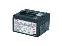 APC Replacement Battery Cartridge #9 - UPS-batteri - Blysyre - sort - for P/N: SU700RM, SU700RMI, SU700RMINET, SU700RMNET RBC9