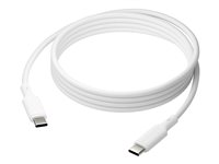 dbramante1928 IT - USB-kabel - USB-C til USB-C - 2 m - op til 100W opladningsstyrke CB20CCWH7241