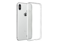Insmat Crystal - Bagsidecover til mobiltelefon - termoplastisk polyuretan (TPU) - klar glas - for Apple iPhone XR 650-1646