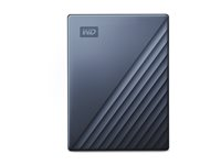WD My Passport for Mac WDBEJA0060BBL - Harddisk - krypteret - 6 TB - ekstern (bærbar) - USB 3.2 Gen 1 (USB-C stikforbindelse) - 256-bit AES - blå WDBEJA0060BBL-WESN